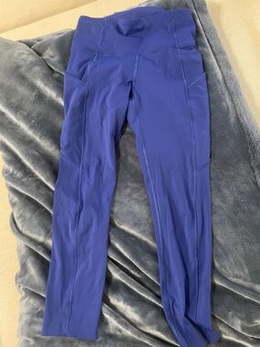 Blue Lululemon Leggings